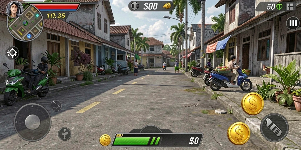 Tampilan grafis yang memukau dan menawan.