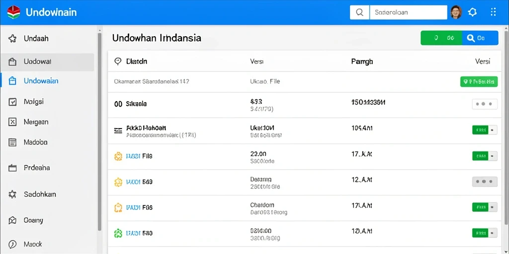 Tampilan antarmuka yang ramah pengguna.