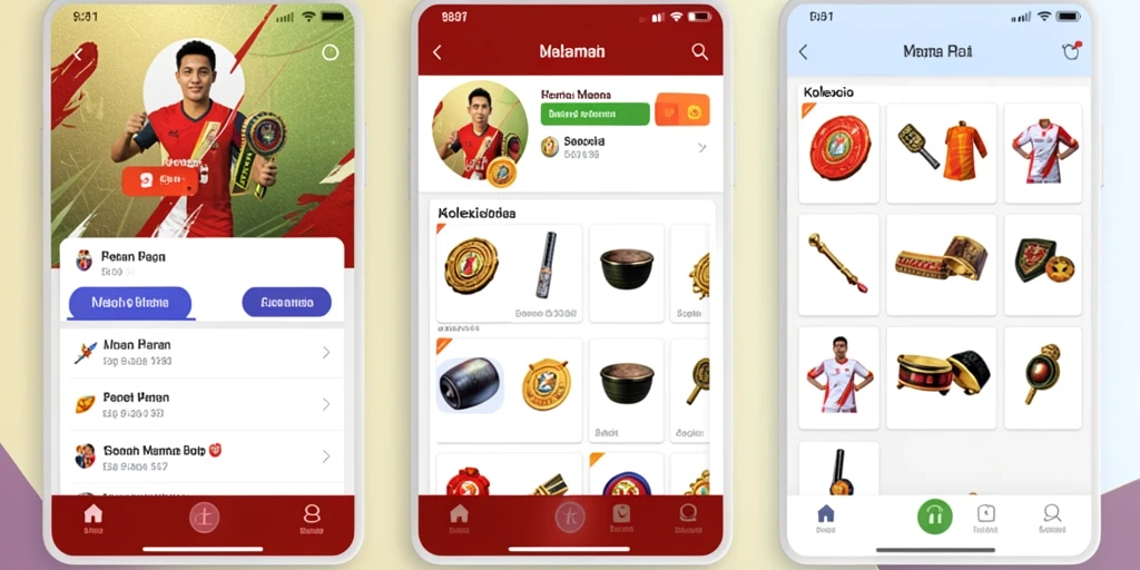 Tampilan antarmuka yang user-friendly dan menarik.