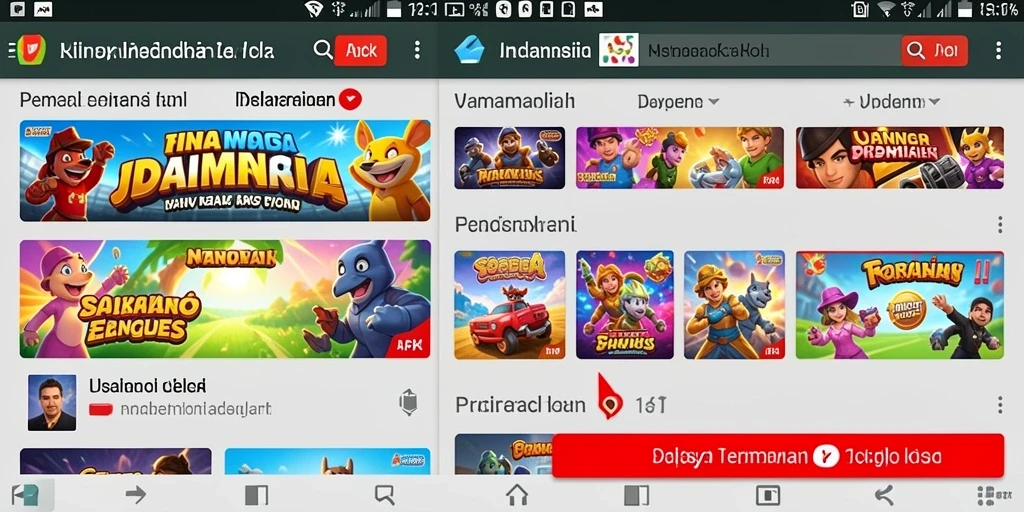 Screenshot menunjukkan karakter utama dalam aksi.