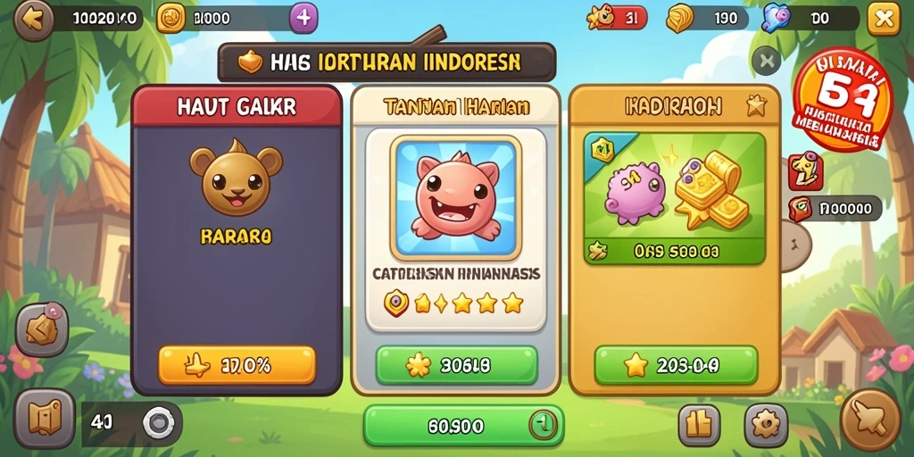 Tampilan grafik yang memukau dan interaktif.