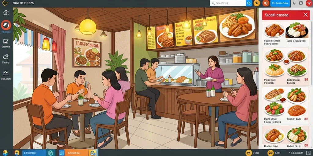 Tampilan antarmuka yang menarik dan mudah digunakan.
