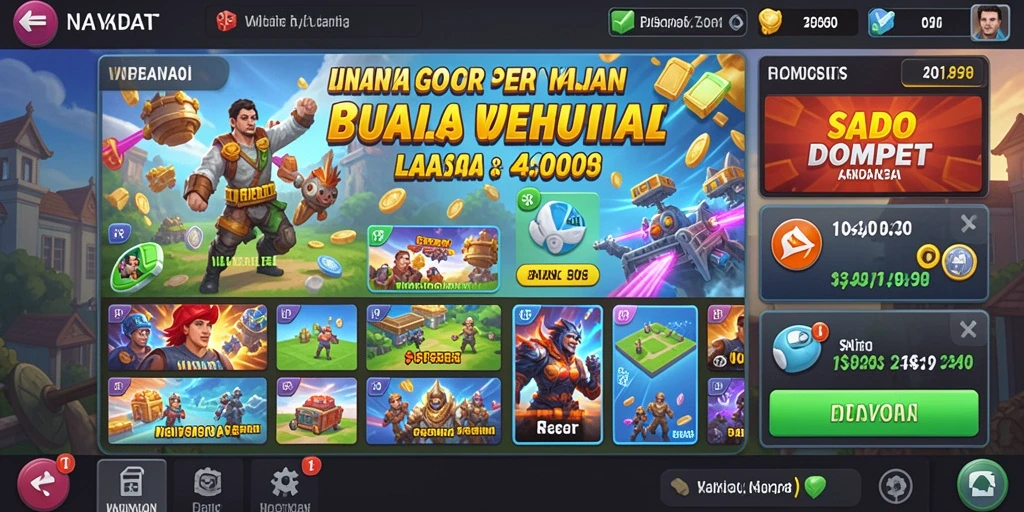 Screenshot menunjukkan aksi terbang yang mendebarkan.