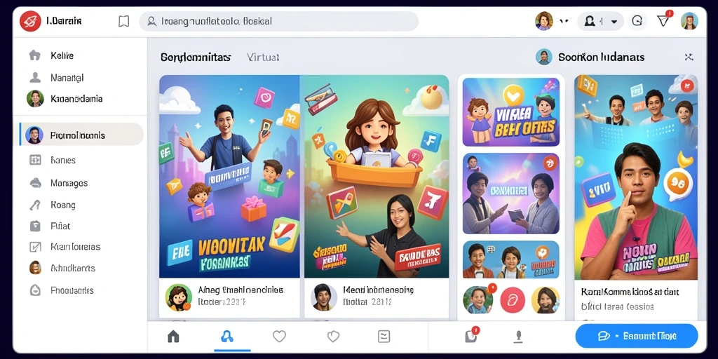 Tampilan antarmuka yang menarik dan mudah digunakan.
