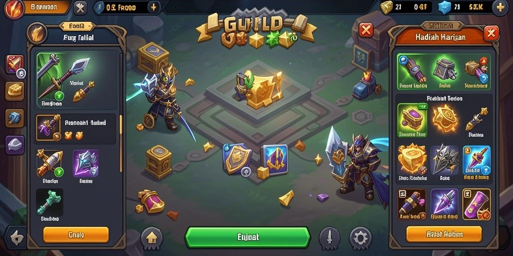 Tangkapan layar RPG yang menakjubkan.